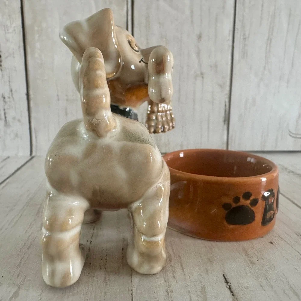 Yankee Candle Halloween Skeleton Dog Ceramic Votive Tea Light Holder Bony Pup